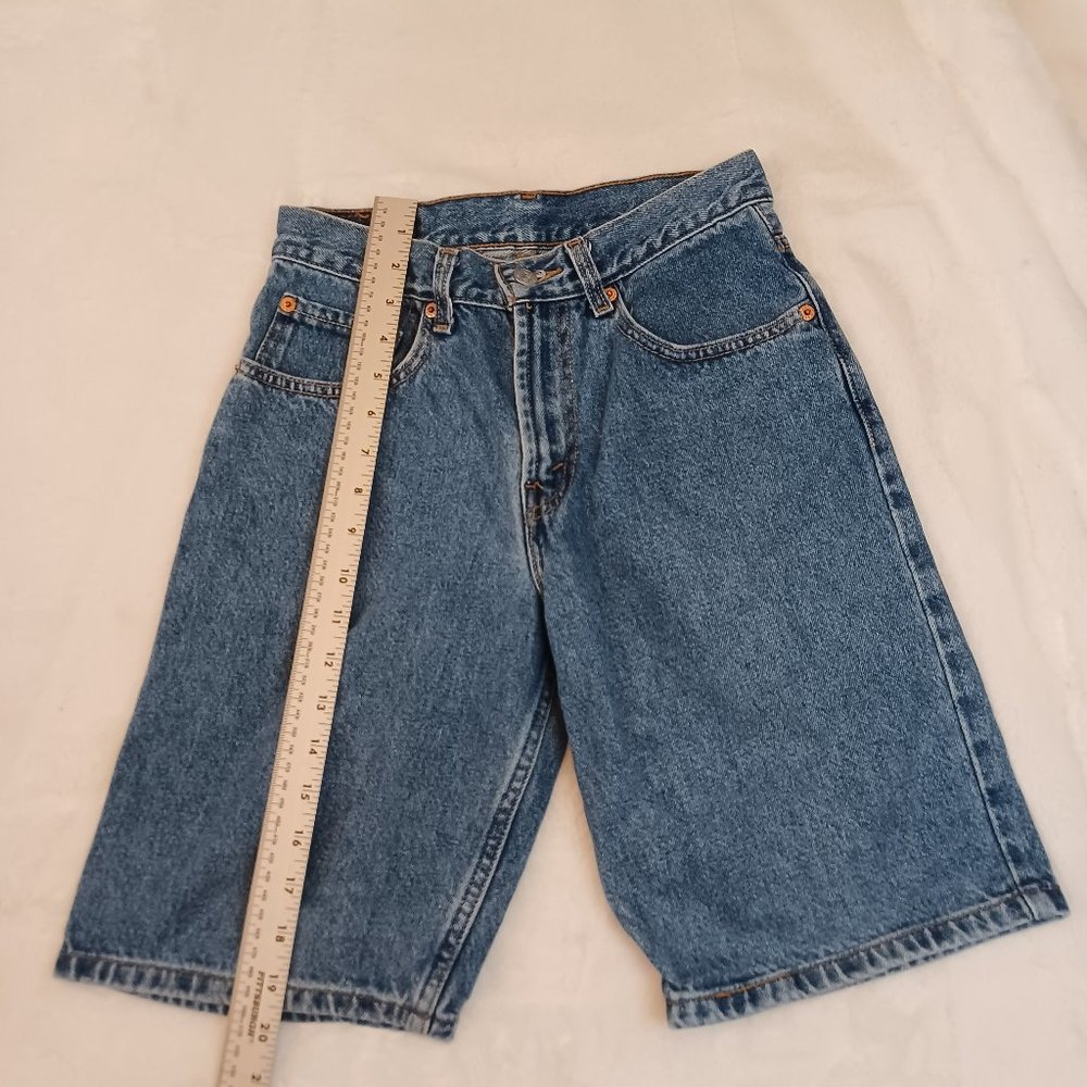 Levi's 550 Jean Shorts Men's 27 Relaxed Fit Medium Blue Wash Denim